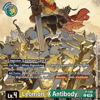 Leomon (X Antibody) (Update Pack 2024)