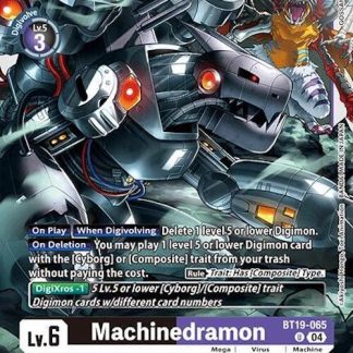 Machinedramon - BT19-065 - Release Special Booster 2.0