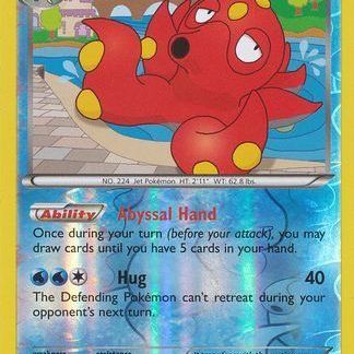 Octillery - 33/162 - Holo Rare Reverse Holo (Played)