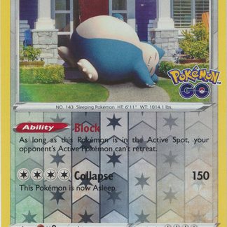 Snorlax - 055/078 - Holo Rare Reverse Holo