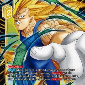 SS3 Vegeta, Terrifying Agent of Destruction (Silver Foil) - Tournament Promotion Cards (TPR)