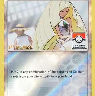 Lusamine - 153a/156 - 1st Place League Promo