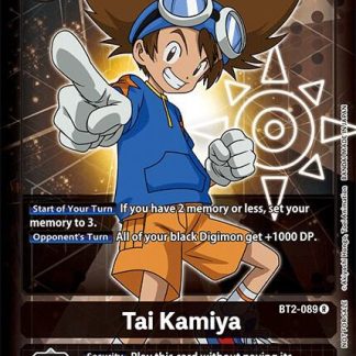 Tai Kamiya - BT2-089 (Official Tournament Pack Vol.3)