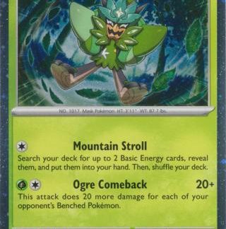 Teal Mask Ogerpon - 024/167 - Cosmos Holo Promo