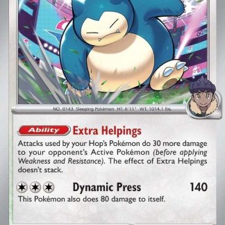 Hop's Snorlax - 117/159 - Español