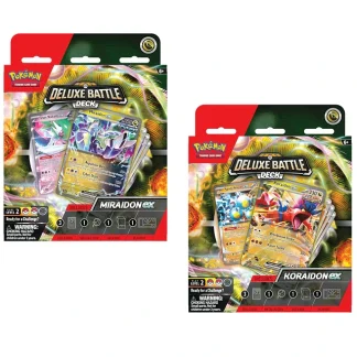 Miraidon / Koraidon Ex Deluxe Battle Deck Ingles