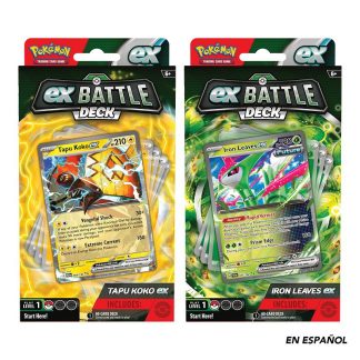 Tapu Koko / Ferroverdor Ex Battle Deck Ingles