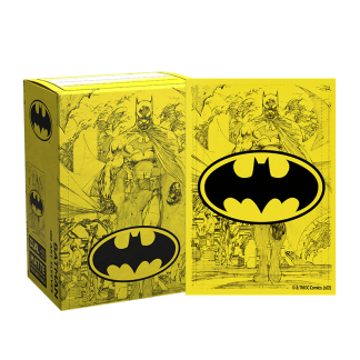 PROT-DRAGON SHIELD 100 MATTE DUAL ART- BATMAN CORE