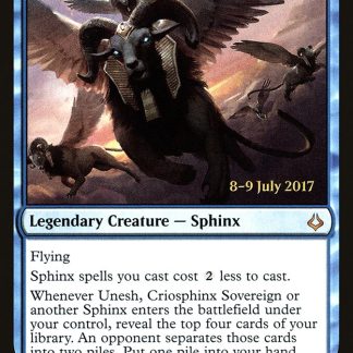 Unesh, soberano crioesfinge (Prerelease Foil)