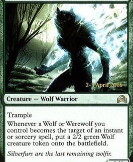 Partisana Pelaje argénteo (Prerelease Foil)