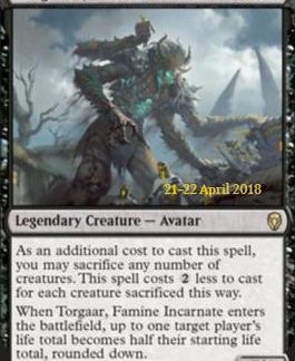 Torgaar, el Hambre Encarnada (Prerelease Foil)