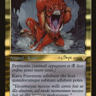 Kavu Furens (Prerelease Foil) (latin)