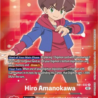 Hiro Amanokawa (Resurgence Booster Box Promotion Pack) - Resurgence Booster (RB-01)