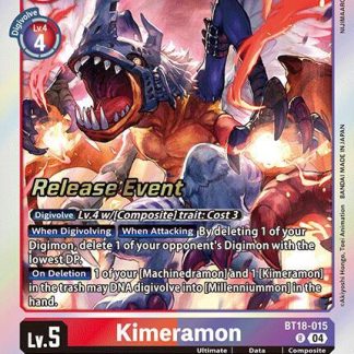 Kimeramon - BT18-015 - Release Special Booster 2.0 Celebration Event Cards (BT18-19_PR)