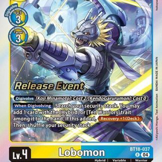 Lobomon - Release Special Booster 2.0 Celebration Event Cards (BT18-19_PR)