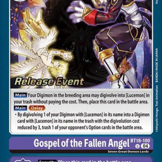 Gospel of the Fallen Angel - Release Special Booster 2.0 Celebration Event Cards (BT18-19_PR)