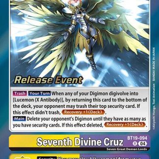 Seventh Divine Cruz - Release Special Booster 2.0 Celebration Event Cards (BT18-19_PR)