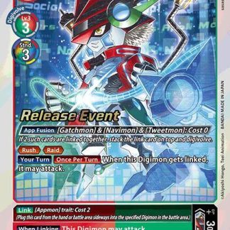 DoGatchmon - World Convergence Release Event Cards - (BT21_PR)