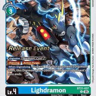 Lighdramon - World Convergence Release Event Cards (BT21_PR)