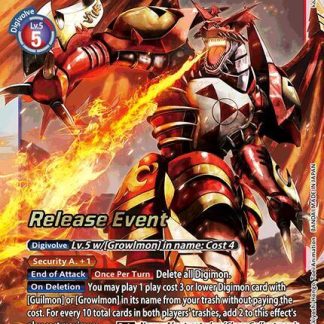 Megidramon - World Convergence Release Event Cards (BT21_PR)