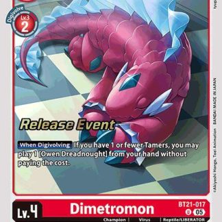Dimetromon - World Convergence Release Event Cards (BT21_PR)