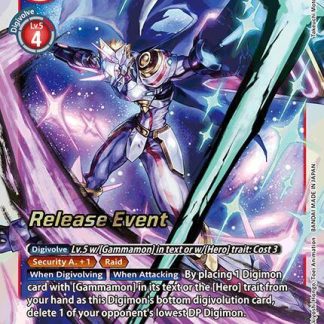 Siriusmon - World Convergence Release Event Cards (BT21_PR)