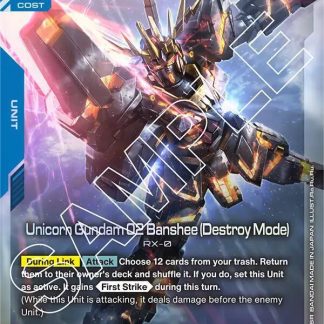 Unicorn Gundam 02 Banshee (Destroy Mode) - (GD01)