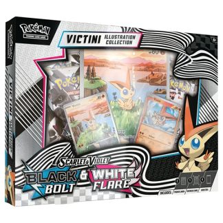 Black Bolt & White Flare Unova Illustration Collection Ingles