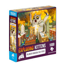 Exploding Kittens Puzzles - Feline Of Unusual Size (FOUS)