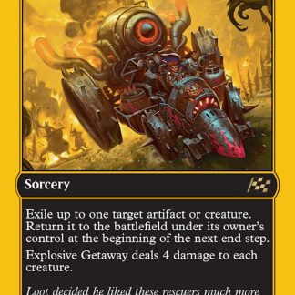 Explosive Getaway - (Aetherdrift First-Place Foil)