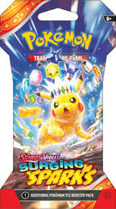 Sleeved Booster Surging Sparks Español