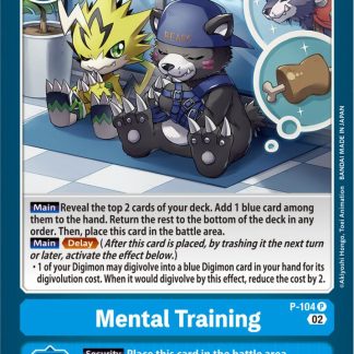 Mental Training (Blast Ace Box Topper)