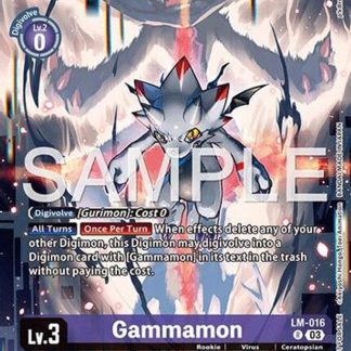 Gammamon - Exceed Apocalypse Pre-Release Cards