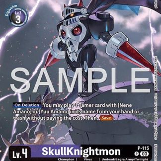 SkullKnightmon - (Sinister Order Legend Pack) - (D-PR)