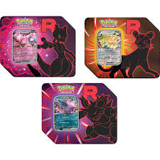 Team Rocket Tin ingles