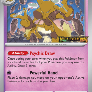 Alakazam - MEP 003 - Prerelease Promo + Prerelease pack (Español)