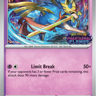 Zacian MEP 015 Prerelease Promo + Prerelease Pack (Español)