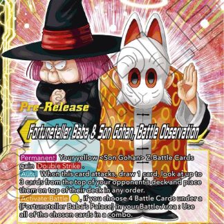 Fortuneteller Baba // Fortuneteller Baba & Son Gohan, Battle Observation - BT22-082 (DBS-B22PRE)