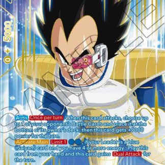 Vegeta, Saiyan Strength (SPR) - BT23-060