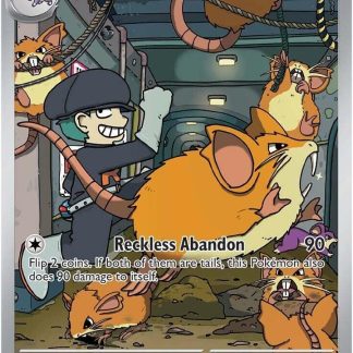 Team Rocket's Raticate - Illustration Rare - 202/182 - Español