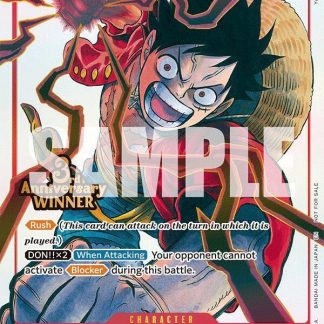 Monkey.D.Luffy - ST01-012 (3rd Anniversary Winner)