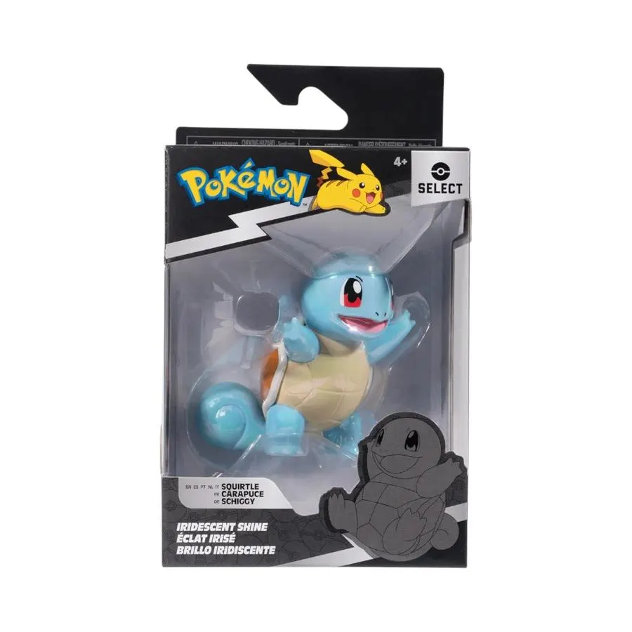 Figura Pokemon Brillo Iridiscente - Squirtle