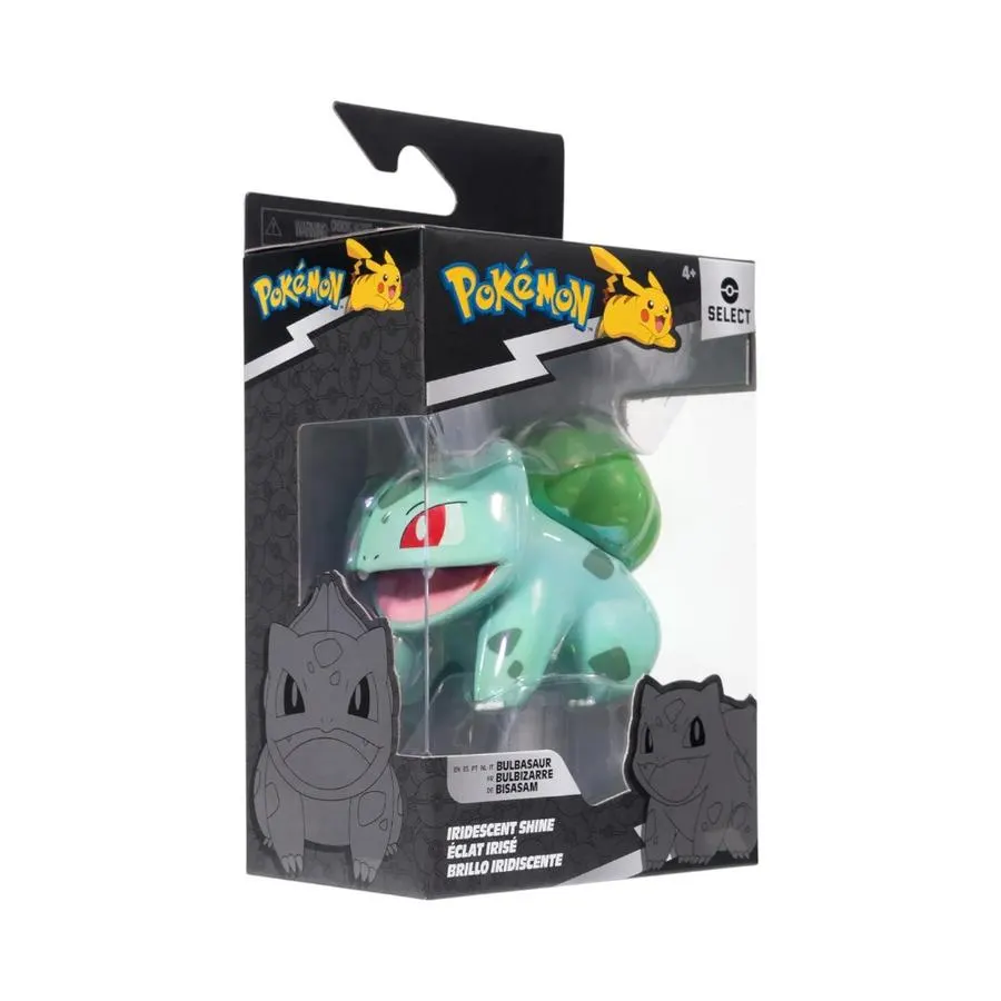 Figura Pokemon Brillo Iridiscente - Bulbasaur