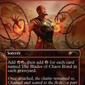 The Blades of Chaos Bond - (Rites Of Flame) (Secret Lair Drop)