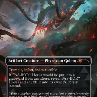 FAS-BOR7 Horus - (Blightsteel Colossus) (Secret Lair Drop)