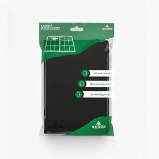 Andes Protection Leather Binder 9 Pocket 360