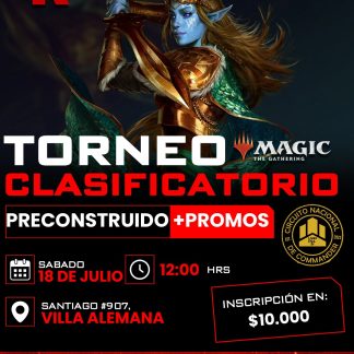 Clasificatorio al Circuito Nacional de EDH - Formato Precon 18 de Julio