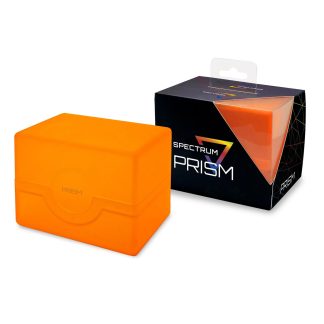 BCW Prism Deck Case - Sunset Orange