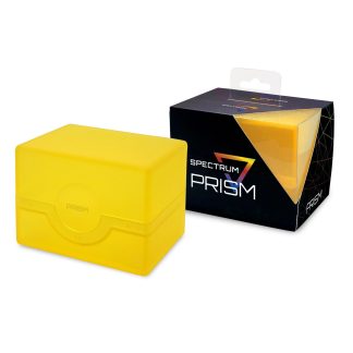 BCW Prism Deck Case - Xanthic Yellow