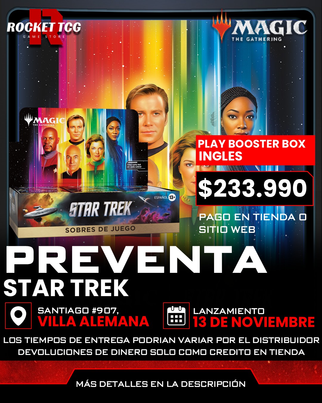 Preventa Play Booster Star Trek
